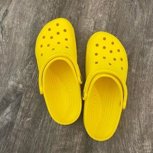 Yellow Crocs